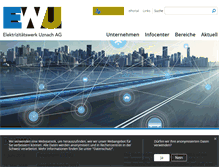 Tablet Screenshot of ewu.ch